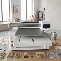 Impresora UV de Fábrica DZ-6090 |    Equipo de Impresión Digital Multifuncional para Impresión en Acrílico, Vidrio, Madera, Metal y Azulejos de Cerámica