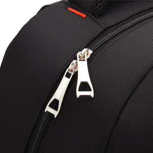 Men's <b>Backpack</b> <b>Large</b> Capacity 20-35L Interior Zipper Pocket Everyday Commuting Business Style Solid Color Black - Product Image 4