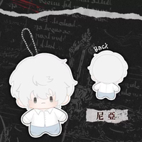 Authentique Waigua Death Note : Ensemble complet de 8 poupées en coton et peluches, boîte mystère, pendentifs mignons pour sac, breloques, cadeau de collection anime