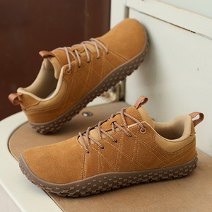 New Large Size Wide Feet Barefoot Shoes For Couples, Chunky <b>Toe</b> Lightweight Wear Resistant Hiking Shoes - Product Image 2