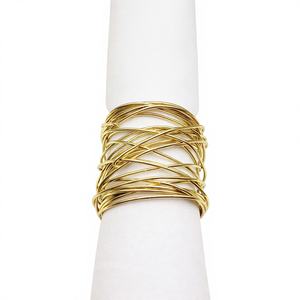 Anillos para Servilletas Clásicos de Acero Inoxidable, Reflejan un Gusto Refinado, Ecológicos y Duraderos para Crear Experiencias Gastronómicas Memorables en el Hogar - Product Image 1