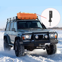 Maxtrax Mkii Kit de cartes de récupération/traction 4 pièces Pin Mounting Theft-Proof Recovery Tracks Bracket New Condition
