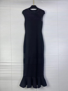 <span class=keywords><strong>Nuova</strong></span> <span class=keywords><strong>Collezione</strong></span> Primavera 2026: Elegante Abito a Sirena in Stile Retrò con Dettagli Traforati per Donne - Product Image 2