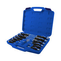 DISEN-Kit d'outils de tournevis multifonctionnel, 13 pièces, tête de tournevis, embout, outil magnétique manuel, mécanique