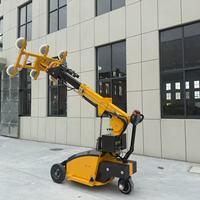 Robot chariot élévateur électrique à batterie pour le chargement et le déchargement de vitres isolantes et de portes à double vitrage robustes