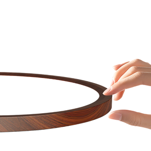 Lámpara de <span class=keywords><strong>techo</strong></span> ultrafina para dormitorio, estilo wabi-sabi, color madera de nogal simple, para habitación, balcón nórdico, pasillo, estudio, Zhongshan - Product Image 2