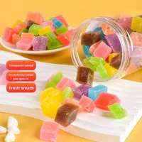 Bonbons ambrés TikTok, célébrité d'Internet, cristal à mâcher commandé par la voix, diamant de haute valeur, cola fruité multicolore, réfrigéré