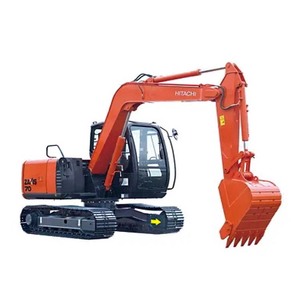 Excavadoras usadas de primera clase Excavadora usada japonesa Hitachi ZX70 Excavadora Hitachi de 7 toneladas a la venta - Product Image 1