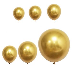 Ballon chromé SHENGCHENG en gros d'usine, 12 pouces, 2,8 g, en latex brillant métallisé, pour fête, cadeau, jouet, décoration festive individuelle - Product Image 2