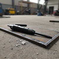 Ciseau pneumatique droit de qualité industrielle pour le décapage de la rouille et le débitrage des scories de soudure
