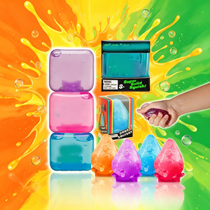 Needoh Squishy <span class=keywords><strong>Nice</strong></span> Ice Square Toy Pinch Ice Cube Squeeze Toy TPR Needohs Maltose Release Stress Emotions Needoh Cube - Product Image 1