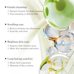 Kormesic 100ml Mousse de Cuidado Íntimo para Mujer con Aroma a Vainilla y Burbujas, Espuma Limpiadora para la Salud Íntima Femenina, Productos de Higiene Femenina Naturales - Product Image 2