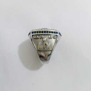 Anillo de Campeonato de Fútbol Americano Seahawk 2026, Chapado en Oro Rosa, Aleación, Tradicional, Nuevo, Venta Directa de Fábrica, Venta al Por Mayor - Product Image 3