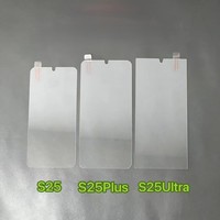 Protections d'écran en verre trempé ultra-fin HD clair de 0,18 mm avec déverrouillage par empreinte digitale pour Samsung Galaxy S25 S24 S23 S22