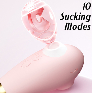 Juguete sexual Vibradores para clítoris: vibrador 3 en 1 <span class=keywords><strong>de</strong></span> empuje, lamiendo y succión, juguete sexual perfecto para adultos para parejas, vibrador para mujeres - Product Image 4