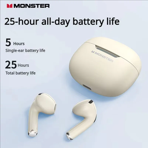 Écouteurs sans fil Monster N-Lite 208 originaux, écouteurs BT, contrôle tactile, écouteurs avec micro, étanches, basses puissantes - Product Image 6