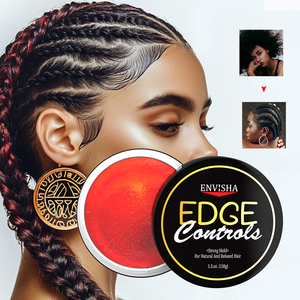 Private Label No Itching Split Ends Edge Gel Enhance Shine Sideburn <strong>Hair</strong> Braiding Edge Control Gel <strong>Jam</strong> for Braids All Day Lock - Product Image 2