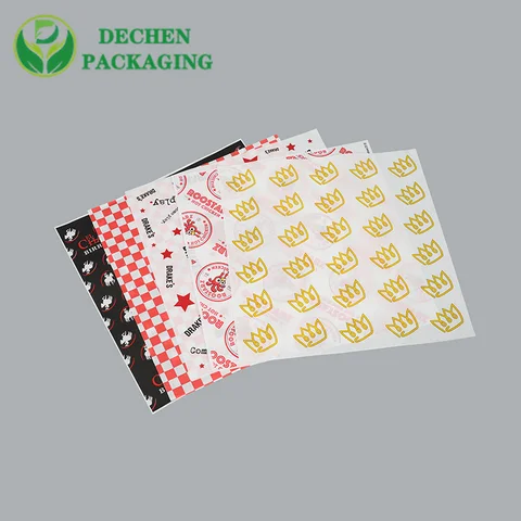papel de envoltura personalizado para delicatessen