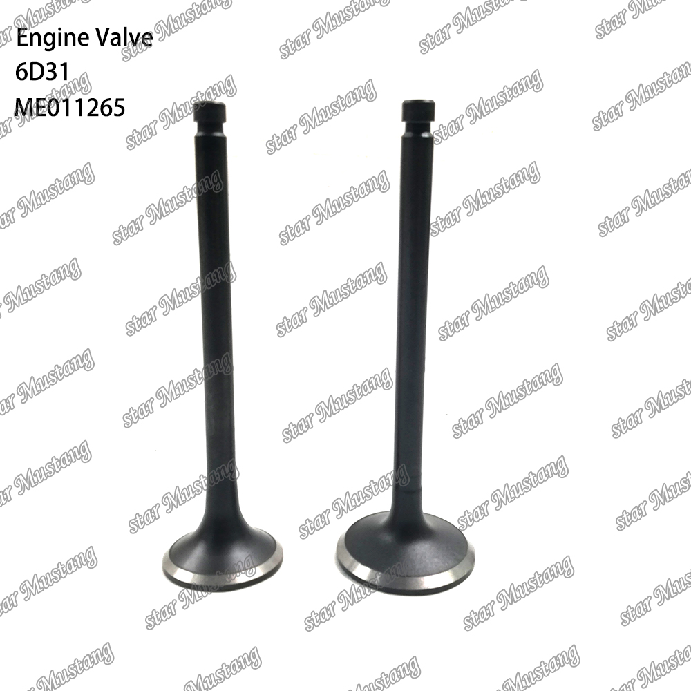 Válvula de Motor 6D31 en ME011265 EX ME011266 Apta para Piezas de