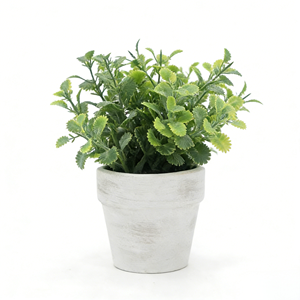 ต้นหญ้าจัสมินเทียมใน<span class=keywords><strong>กระถาง</strong></span> ต้นออริกาโนปลอมขนาดเล็ก <span class=keywords><strong>ต้นไม้</strong></span>ประดิษฐ์ใน<span class=keywords><strong>กระถาง</strong></span>เยื่อกระดาษ สำหรับตกแต่งบ้าน สำนักงาน โต๊ะทำงาน <span class=keywords><strong>ชั้น</strong></span><span class=keywords><strong>วาง</strong></span>ของ - Product Image 1