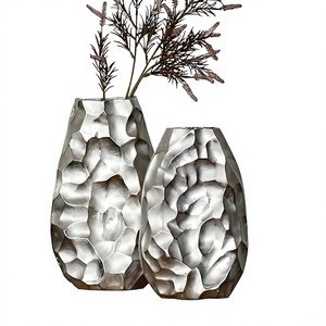 Handmade Aluminum High Quality Modern Home <b>Wedding</b> Display <b>Centre</b> <b>Piece</b> Handmade Creative Luxury Tabletop Vase - Product Image 1