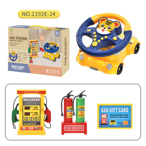 Jeu de Simulation pour Enfants : Volant, Station-Service, Feux de Circulation et Scène de Transport – Jouets en Plastique pour Enfants - Product Image 5