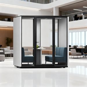 กระเปาะแบบแยกส่วนสำหรับห้องประชุมกระเปาะอะคูสติกสำหรับใช้ในบ้านสำนักงานกันเสียง - Product Image 1