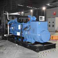 Générateur diesel Yuchai 1000 kVA de type ouvert, puissance de secours 800 kW, haute fiabilité pour l'industrie pétrolière et gazière