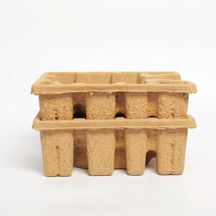 Wholesale Eco-Friendly Biodegradable Recycled Paper Carton Molded Pulp ...