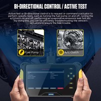 AUTOOL CS606 OBD2 profesional del escáner coche herramienta de diagnóstico de todo el sistema de herramienta de diagnóstico OBD 2 reajustar herramienta lector de código