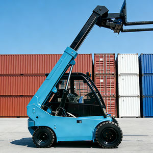 رافعة تلسكوبية صغيرة للبيع، رافعة تلسكوبية صينية جديدة تعمل بالديزل، مدمجة بارتفاع 6 أمتار، حمولة 3 طن، دفع رباعي، مع إمكانية الدوران - Product Image 2