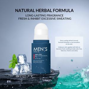 Déodorant anti-transpirant pour homme à prix abordable, perles réparatrices effet glace pour stopper la transpiration, désodorise et parfume le corps - Product Image 2