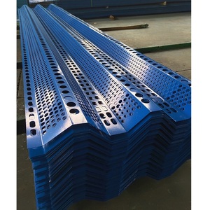 Pannelli Frangivento in Acciaio Perforato con Uno, Tre o <span class=keywords><strong>Cinque</strong></span> Picchi per il Controllo della Polvere e del Vento - Product Image 5