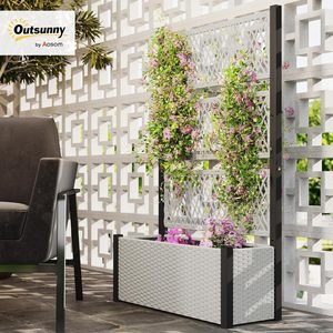 Fioriera Rialzata in Lega di Alluminio per Esterni di Alta Qualità, Resistente ai Raggi UV, con Fori di Drenaggio - Product Image 2