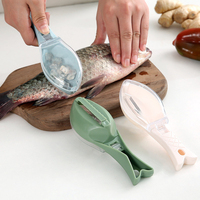 Accessoires de cuisine Produit pour la maison Outil de nettoyage du poisson Écailleur de peau de poisson manuel Brosse Grattoir à poisson