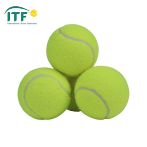 Servicio Profesional de Logotipo Personalizado OEM, Pelota de <span class=keywords><strong>Tenis</strong></span> de Entrenamiento para Exteriores Duradera con Certificación ITF para Torneos - Product Image 1
