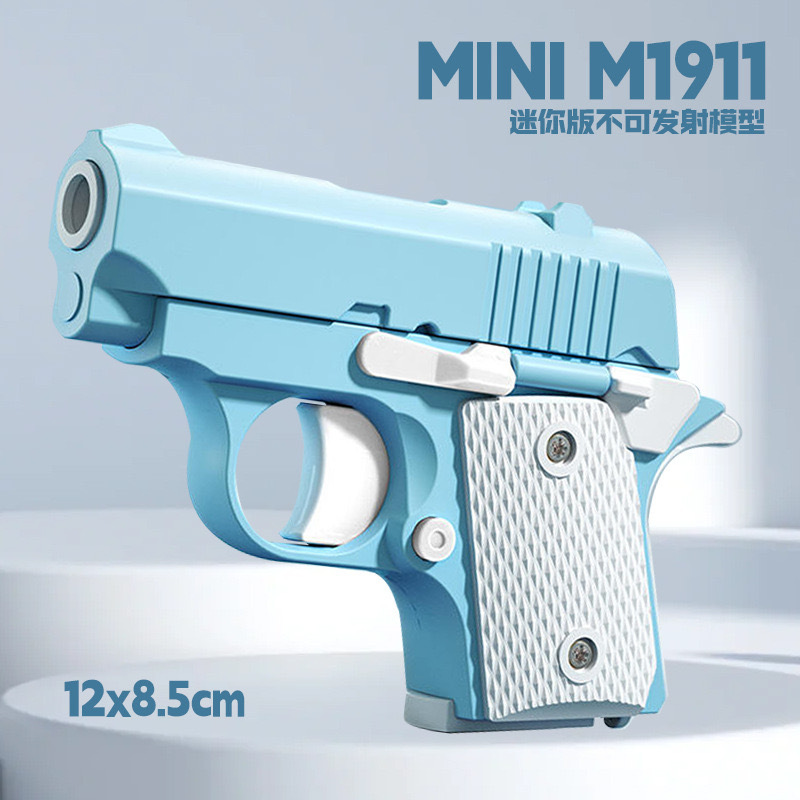 Radis bleu pistolet et blanc