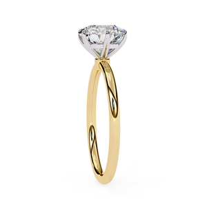 Premium Yellow Gold <b>Diamond</b> <b>Ring</b> for Women Luxury Look Elegant Style Daily Wear Jewelry - Product Image 2