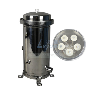 Carcasa de Filtro de Agua de 10 Pulgadas, Acero Inoxidable SUS304/316L, Carcasa de Filtro Multicartucho con 5 Cartuchos de Filtro Redondos (5x10) - Product Image 2