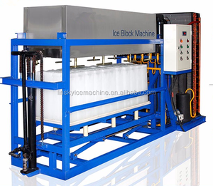 Machine durable de fabricant de bloc de glace de capacité quotidienne de 1 tonne pour le besoin de petite usine de glace - Product Image 1