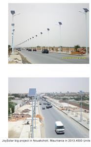 Doppel armiger LED-Solar-Straßen beleuchtungs mast 6m bis 12m Reichweite für quadratisches langlebiges Stahl material - Product Image 3