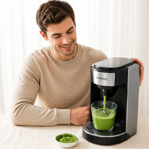 Cápsulas de Té Verde Matcha Compatibles con <span class=keywords><strong>Nespresso</strong></span>, Ceremoniales, Sin Azúcar, Frescura Sellada en Aluminio, Ideal como Alternativa al Café - Product Image 1