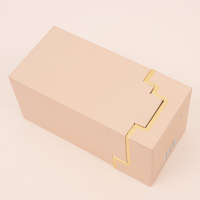 Boîte d'emballage de parfum de luxe de haute qualité avec couvercle et base, carrée, couleur rose luxueuse, nouvelle boîte de parfum caractéristique