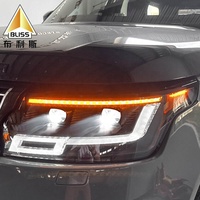 Pièces automobiles en gros, feux de freinage LHQD17, kit de rénovation de phares de voiture, phare avant pour Land Rover Range Rover 2013-2017