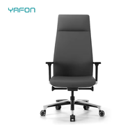 Chaise de bureau de direction de luxe moderne tissu à mi-dossier cuir PU pivotant rotatif massage maille design confortable mousse PP