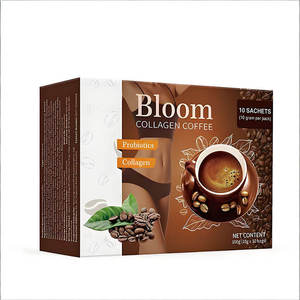 OEM Colágeno en Polvo para <span class=keywords><strong>Café</strong></span>, Etiqueta Privada, Péptidos Hidrolizados, Sobres Instantáneos, Belleza, Adelgazamiento, Bienestar, Paquete de 10, 100g - Product Image 1