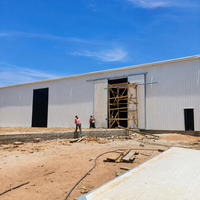 Fabricante de Talleres de Estructura de Acero, Kit Completo de Construcción de Talleres de Acero con Estructuras, Paneles, Puertas y Ventanas Hechas a Medida