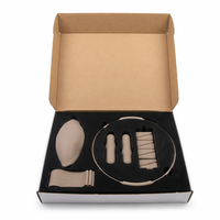 Kit d'entraînement Pilates et Yoga en silicone 6 pièces pour la maison – Ensemble d'équipement d'entraînement avec cercle de Pilates en silicone