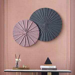 Parapluie <span class=keywords><strong>contemporain</strong></span> pour peinture murale, design d'artiste, installation d'<span class=keywords><strong>art</strong></span> ww 3D, parapluie de forme ronde, texturé à la main - Product Image 3