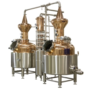GHO 1000L Maniok/Kartoffel/Mais/Weizen/Zucker Stärke Ethanol Edelstahl Alkohol Destillation anlage, Brennerei ausrüstung